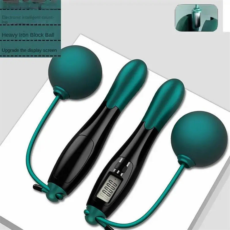 Electronic Jumping Rope Counting Speed Skipping Counter