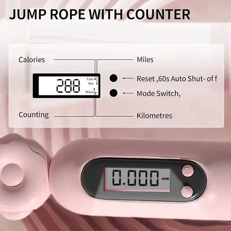 Jump Rope with Counter, Calorie Counter, and Weight Lose