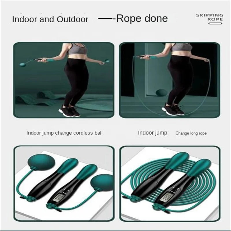 Electronic Jumping Rope Counting Speed Skipping Counter