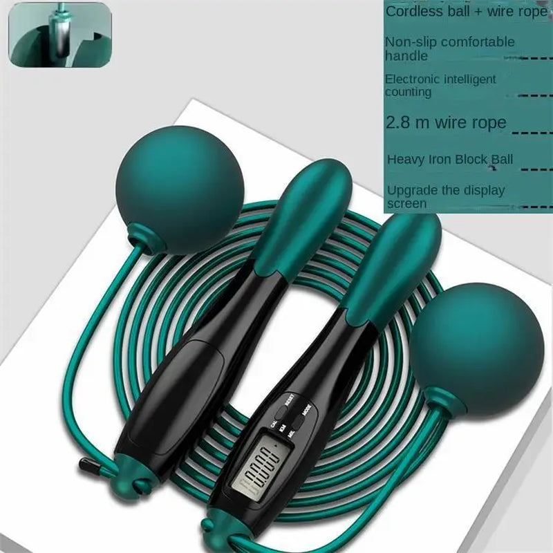 Electronic Jumping Rope Counting Speed Skipping Counter