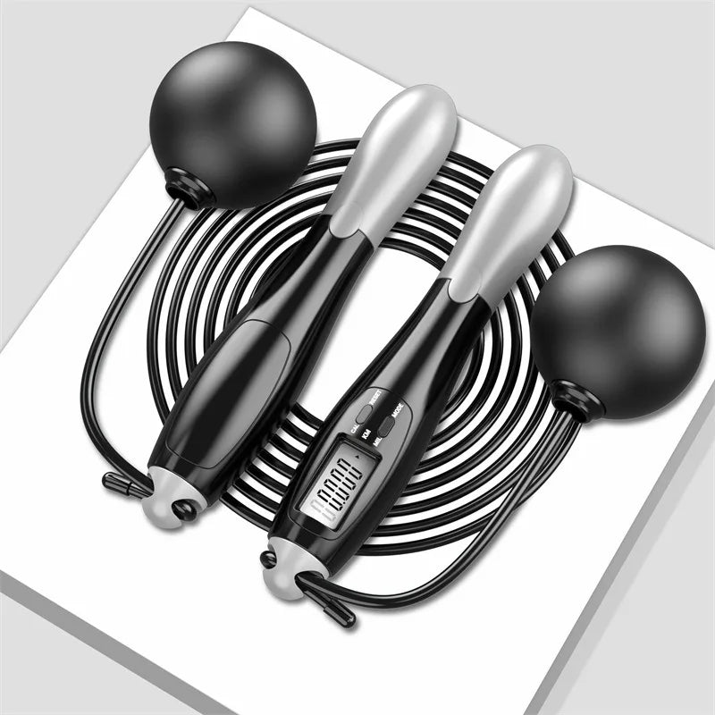 Electronic Jumping Rope Counting Speed Skipping Counter