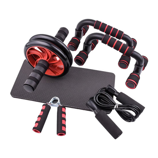 Ab Roller&Jump Rope | Abdominal Wheel | Ab Roller with Mat 